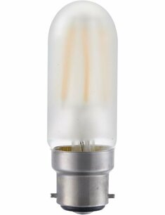 LED Ba22d Fila Tube T30x95 230V 470Lm 5W 827 AC Frosted Dim