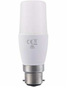 LED Ba22d Stick T41x118 95-265V 810Lm 8W 830 270° AC/DC Opal Non-Dim