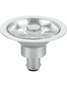 LED Ba15d AR70x50 12V 400Lm 8W 927 10° AC/DC Grey Dim L1