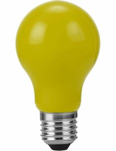 LED E27 Fila GLS A60x105 230V 1W AC Yellow Non-Dim