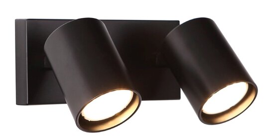MAXLIGHT W0221 Wandlamp TOP2 Zwart