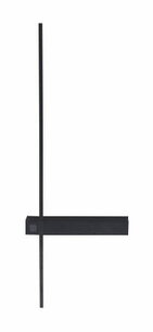 MAXLIGHT W0281 Wandlamp SABRE 61 cm Zwart IP23, Dimbaar met Touchdimmer