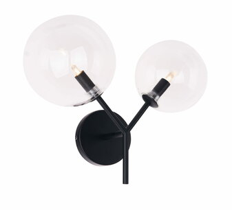 MAXLIGHT W0277 Wandlamp LOLLIPOP Zwart