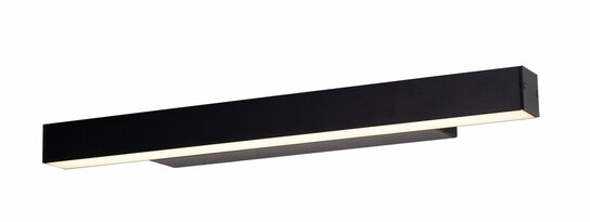 MAXLIGHT W0264 Wandlamp LINEAR IP44 Zwart, 18W 4000K Dimbaar