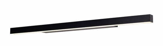 MAXLIGHT W0266 Wandlamp LINEAR IP44 Zwart , 36W 4000K Dimbaar
