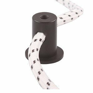 Stofkabelsteun zwart