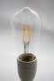 Led Filament lamp ST64-4W Helder Recht