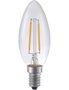 LED E14 Kaars Helder 2 Watt Dimbaar