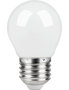 LED E27 Kogel G45 Milky Mat 5 Watt Dimbaar