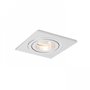 Inbouwspot Pasadena Vierkant Aluminium GU10