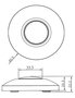 SPL Led Push Vloerdimmer Zwart 0-100W