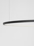 Hanglamp Tarquin 100cm Zwart 3000K Dimbaar