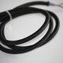 Stofkabel zwart