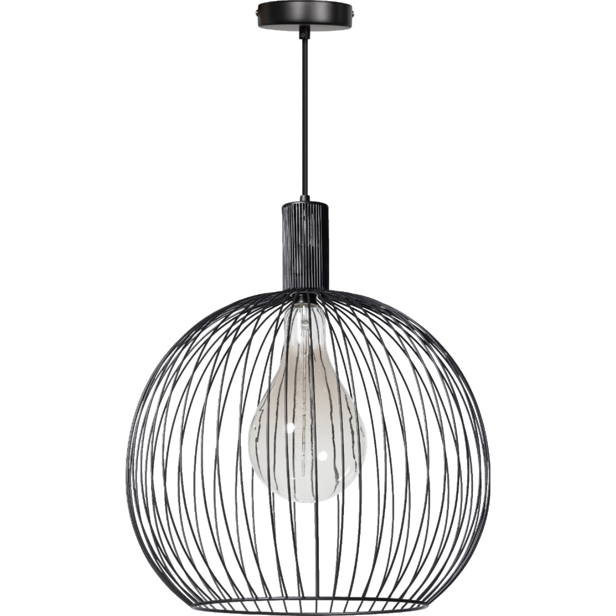 ETH Hanglamp Wire Zwart L