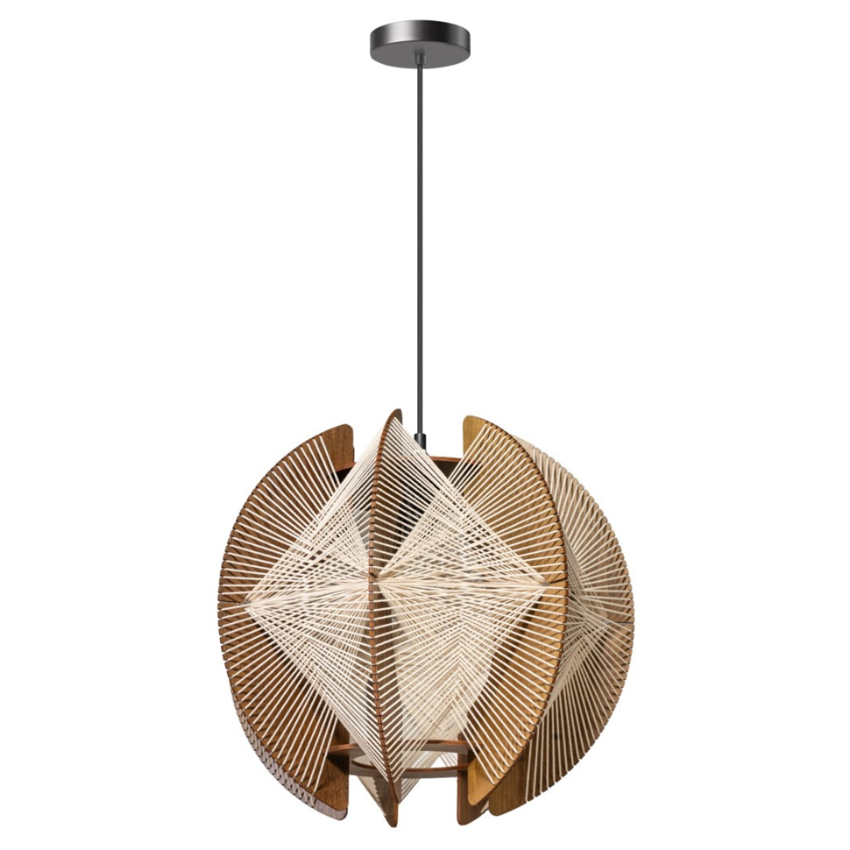 ETH Hanglamp Jessica Walnoot L