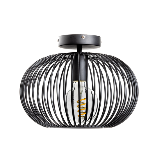 ETH Plafondlamp Wire Zwart S