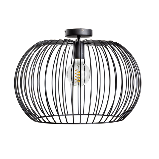 ETH Plafondlamp Wire Zwart L