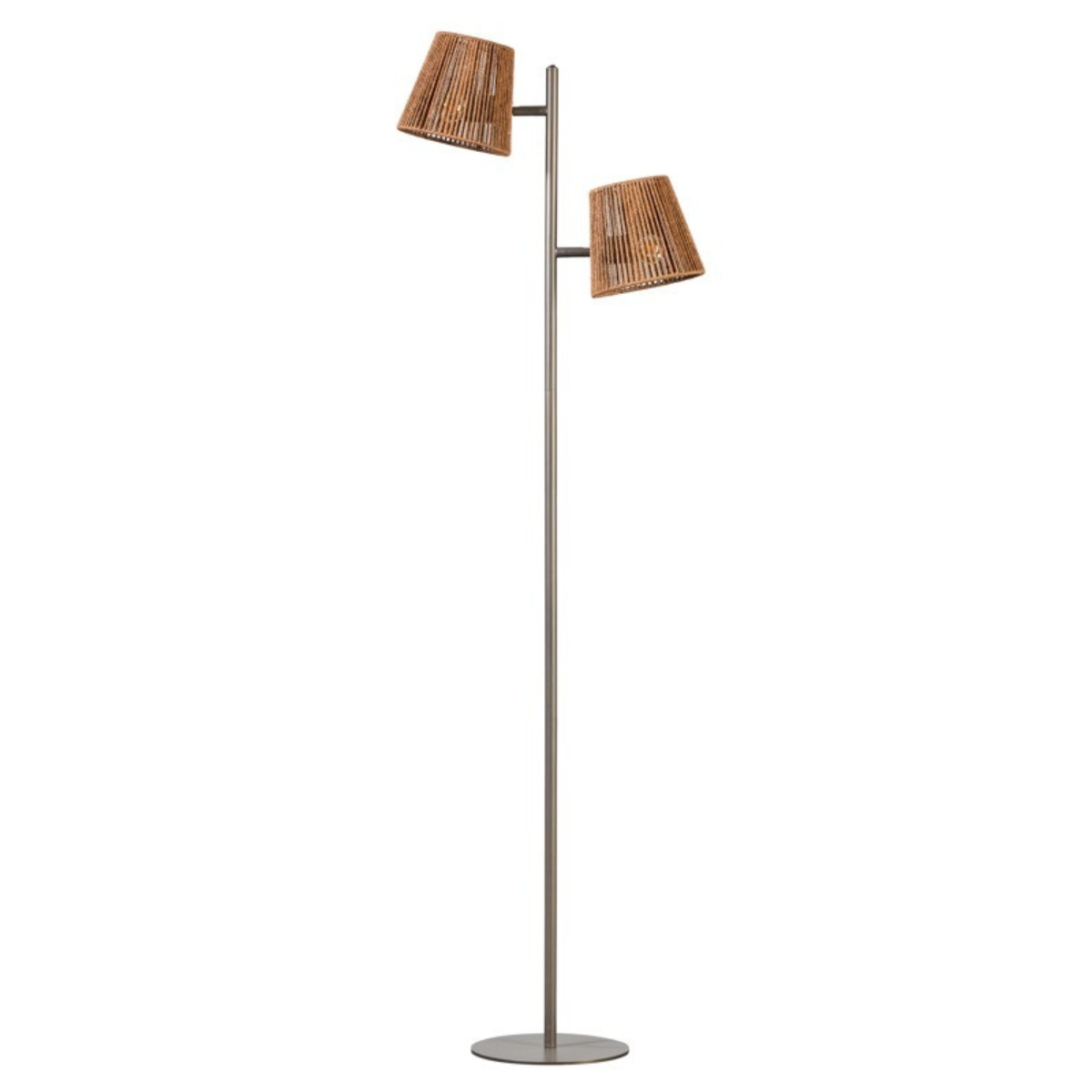 ETH Vloerlamp Daan Anodic Brown 2L