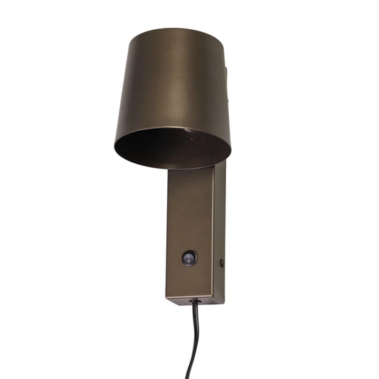 ETH Wandlamp Priscilla Anodic Brown