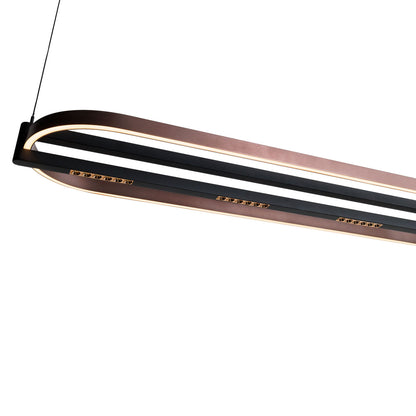 Maxlight P0553 Hanglamp Singapur Ovaal