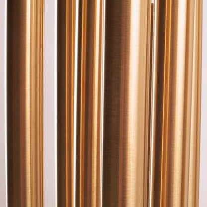Maxlight  P0524D Hanglamp Organic 10X Geborsteld Goud Klein Dimbaar