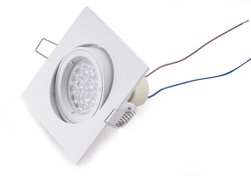 Maxlight H0039 Recessed Fine Vierkant Wit