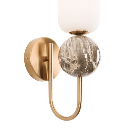 Maxlight W0380 Wandlamp Roma Goud