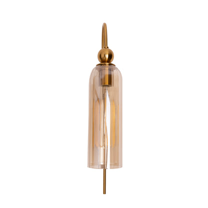 Maxlight W0332 Wandlamp Campanila Champagne Glas