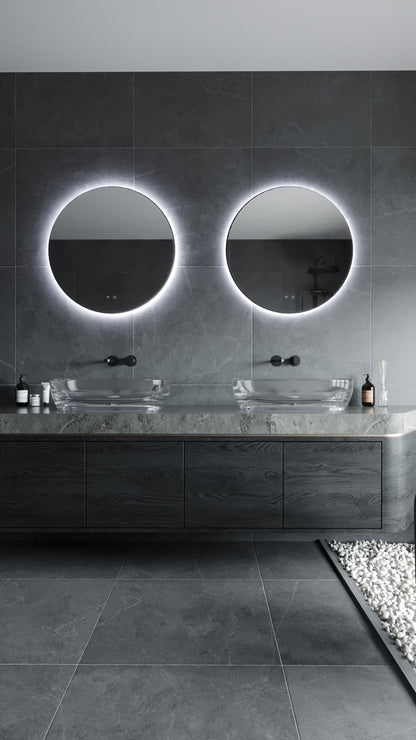 Maxlight W0387 Mirror Okr?g ?80 Cm Frameloos Spiegel