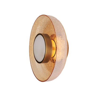 Maxlight W0352 Wandlamp Signature 22Cm  Amber Glas