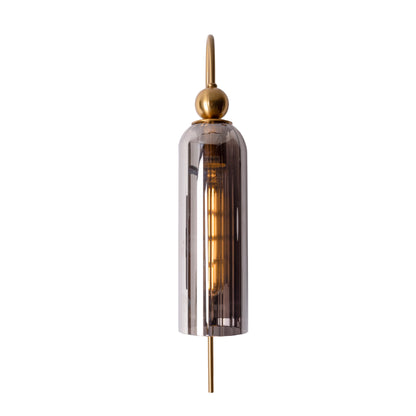 Maxlight W0333 Wandlamp Campanila Smokey Glas
