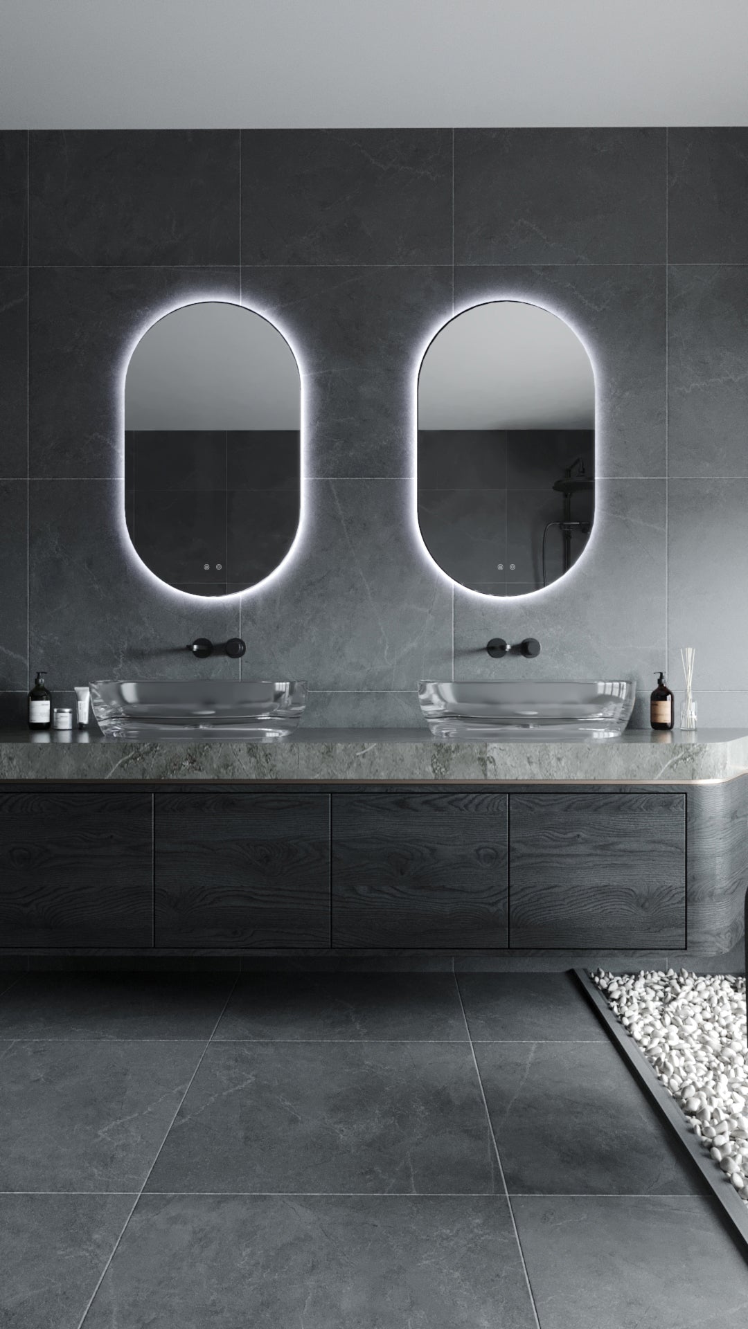 Maxlight W0388 Mirror Rechthoekig 100X60Cm Frameloos Spiegel