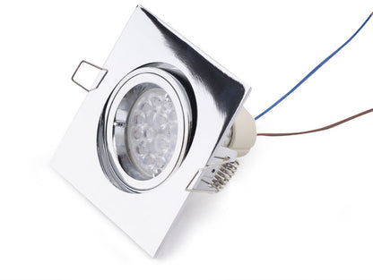 Maxlight H0041 Recessed Fine Vierkant Chroom