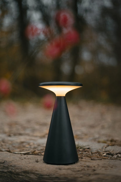 Maxlight T0063 Tafellamp Funghi Zwart Ip44