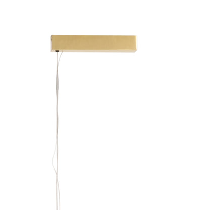 Maxlight P0622 Hanglamp Fayette 121Cm 20W  3000K Goud Ip44