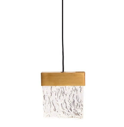 Maxlight P0573D Hanglamp Vetro Geborsteld Goud
