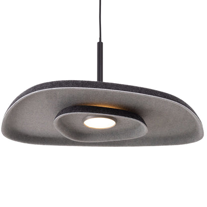 Maxlight P0560 Hanglamp Deux Zwart&Grijs