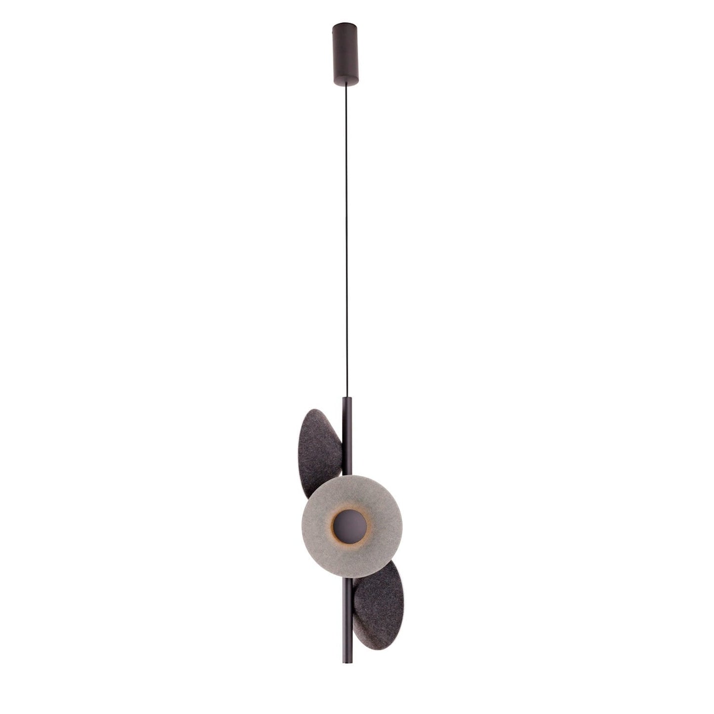 Maxlight P0562 Hanglamp Puro Zwart&Grijs