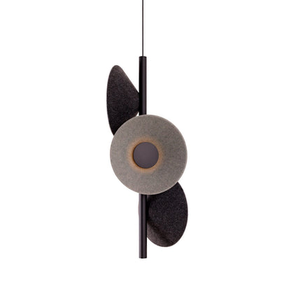 Maxlight P0562 Hanglamp Puro Zwart&Grijs