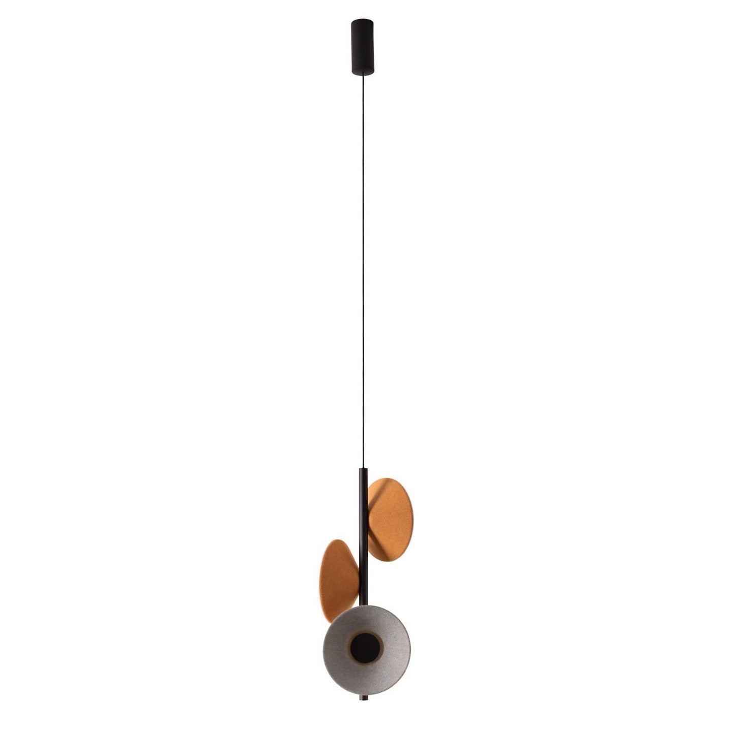 Maxlight P0564 Hanglamp Puro Aarde Geel&Grijs