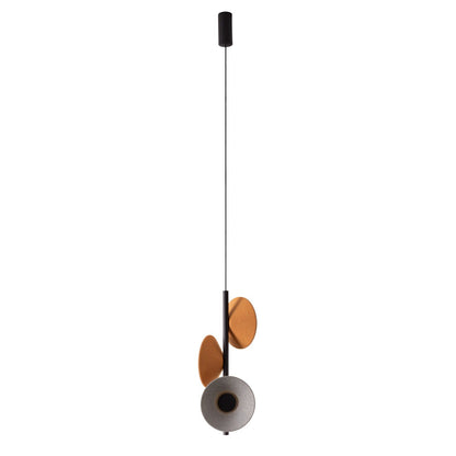 Maxlight P0564 Hanglamp Puro Aarde Geel&Grijs