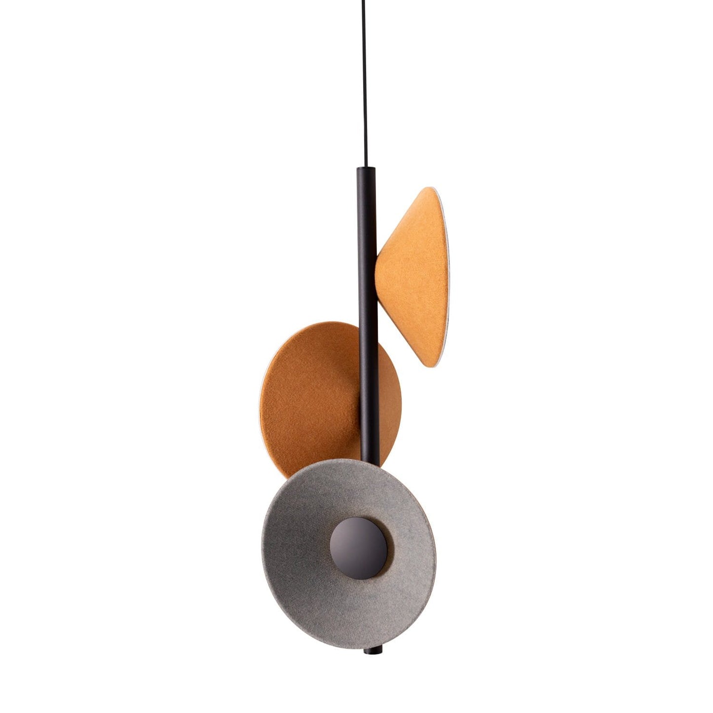 Maxlight P0564 Hanglamp Puro Aarde Geel&Grijs