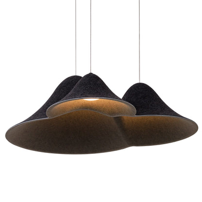 Maxlight P0565 Hanglamp Belmond Zwart&Grijs