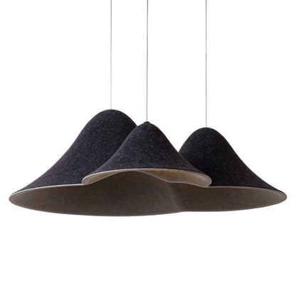 Maxlight P0565 Hanglamp Belmond Zwart&Grijs