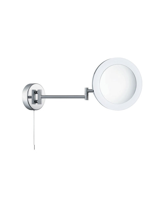 Searchlight Magnifying Bathroom Mirror Chroom Metaal & Mirror