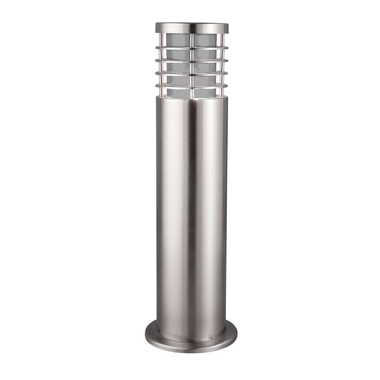 Searchlight Louvre Buiten Post Stainless Staal & Polycarbonate, IP44