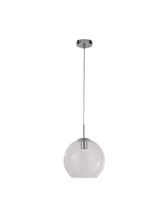 Searchlight Balls Hanglamp Chroom Metaal & Glas