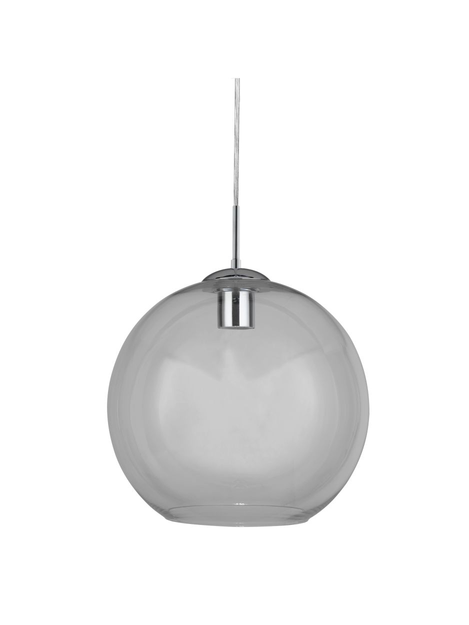 Searchlight Balls Hanglamp Chroom Metaal & Helder Glas