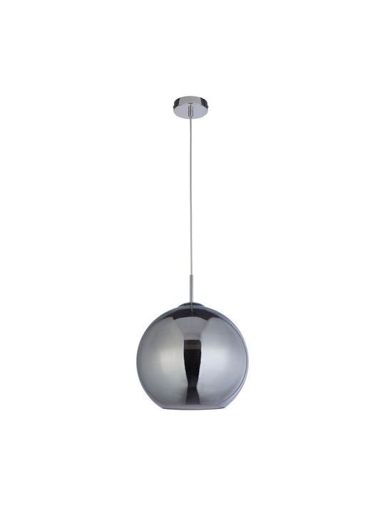 Searchlight Balls Hanglamp Chroom Metaal & Smoked Glas
