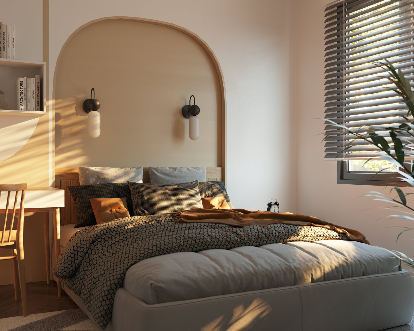 Maxlight W0381 Wandlamp Roma Zwart